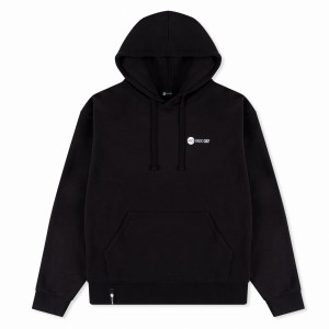 Bluza z kapturem czarna GRAMY RAZEM